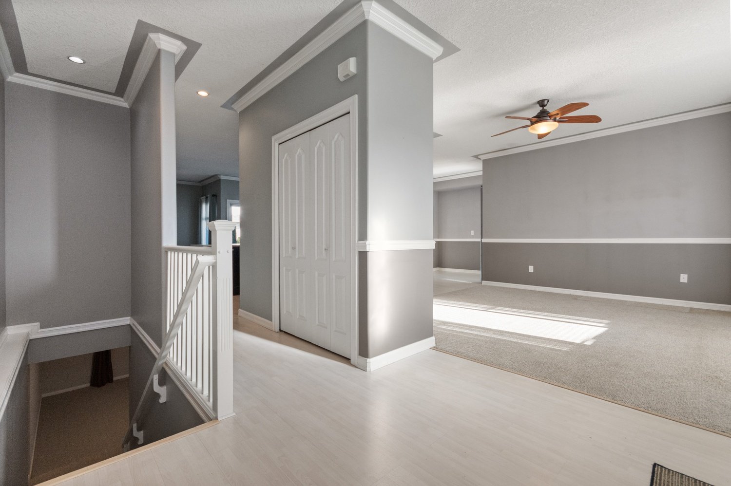 Foyer with basement access Foyer with basement access
